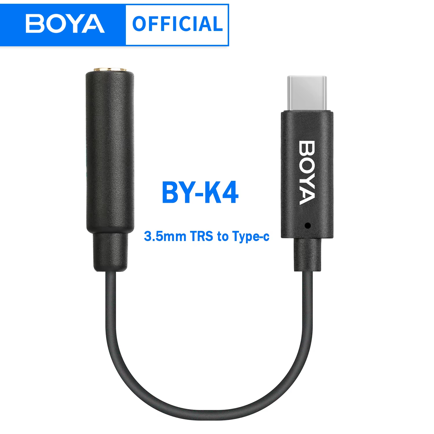 Contact Pickup Mic - BOYA BY-K4 3.5Mm TRS (Nữ) Để