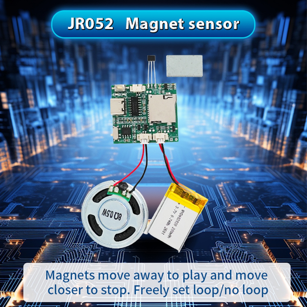 Audio Music For Download - Programmable Sound Recorder Module, MP3 Music