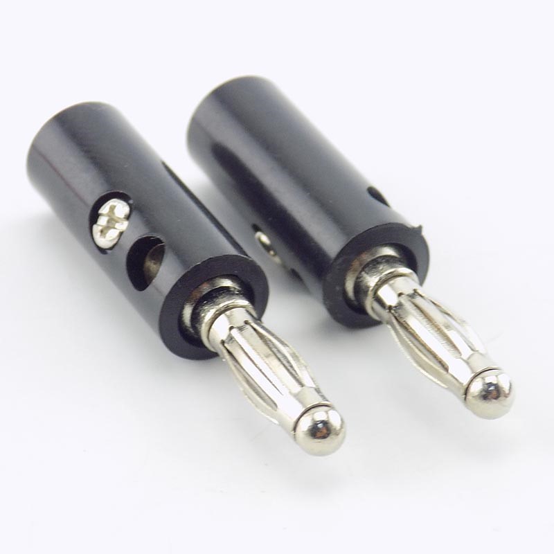 Audio Music To Video - 1/10pcs 4mm Banana Plate Plugs Connectors