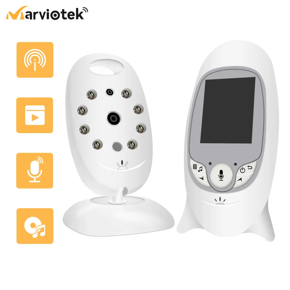 Audio Music To Video - VB601 Electronic Baby Monitor with Camera