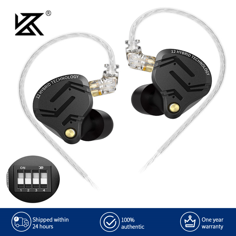 Audio Music To Video - KZ ZS12 PRO X Metal Earphones