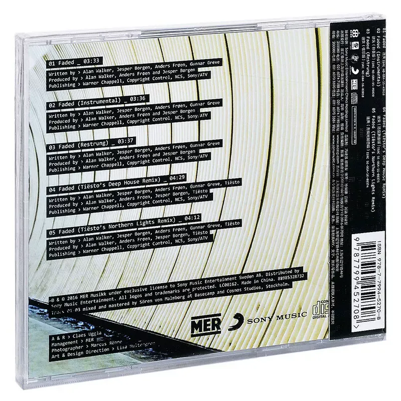 for Alan Walker Lost CD Album  - đánh giá và giá Audio Music Free