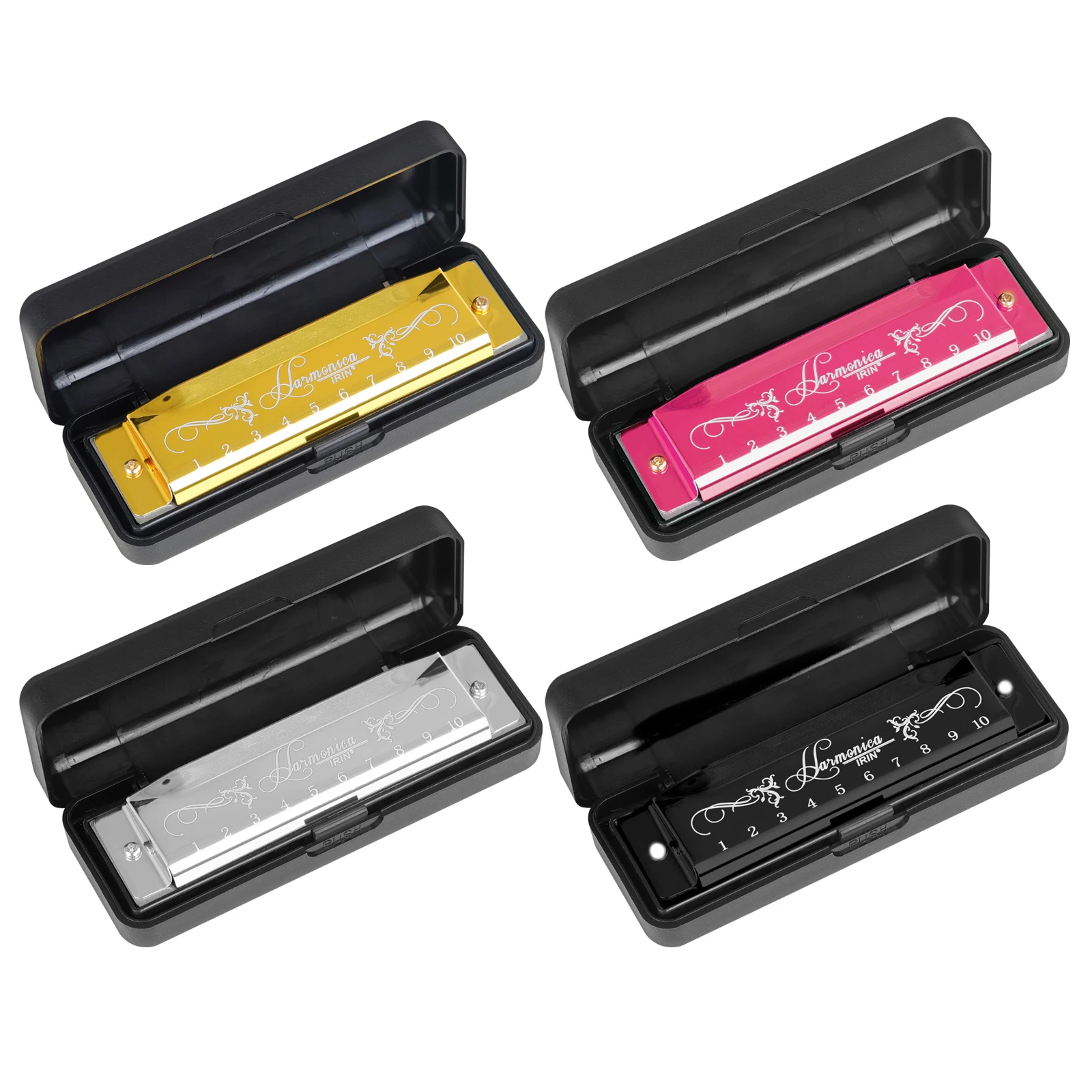 IRIN 10 Hole 10 Tone Harmonica - đánh giá và giá Harmonica 10 Hole