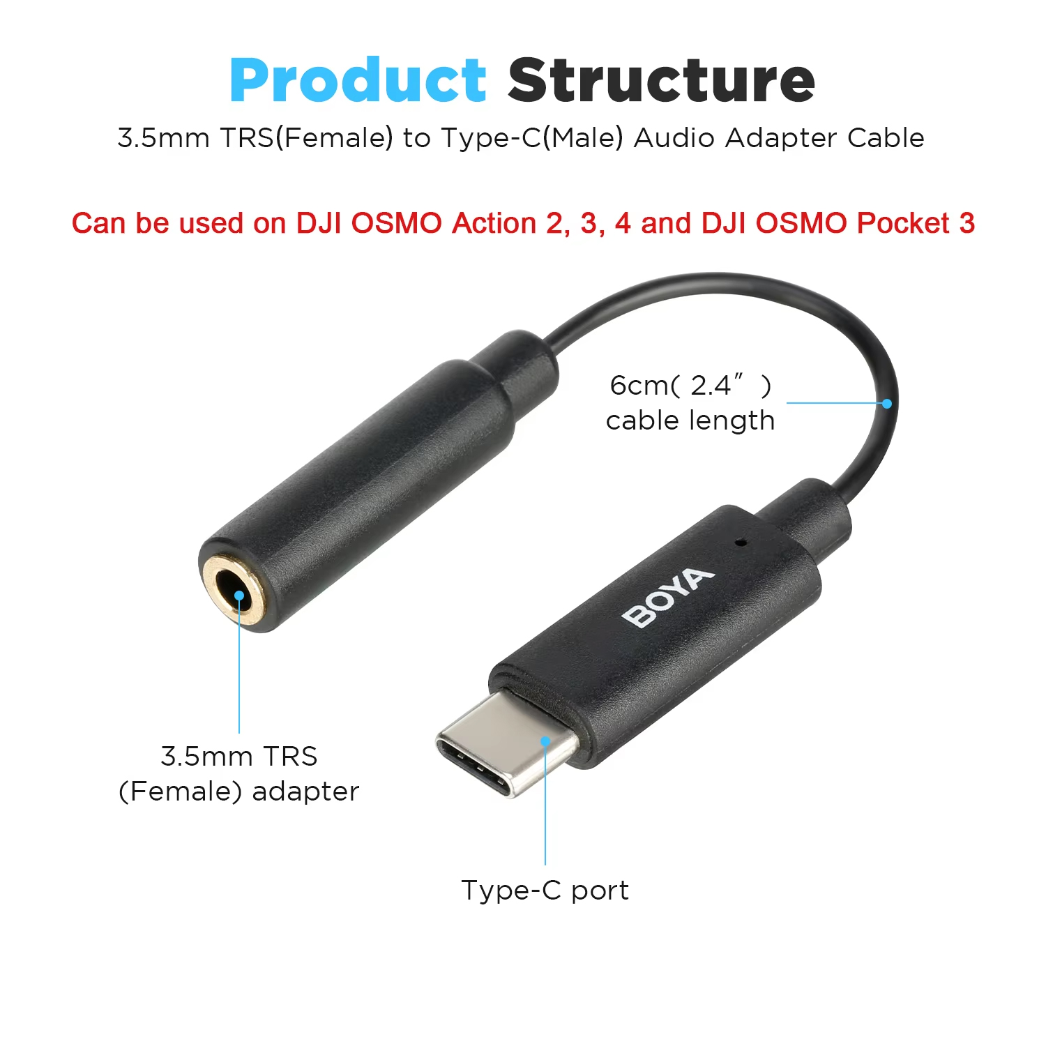 BOYA BY-K4 3.5Mm TRS (Nữ) Để L - đánh giá và giá Contact Pickup Mic
