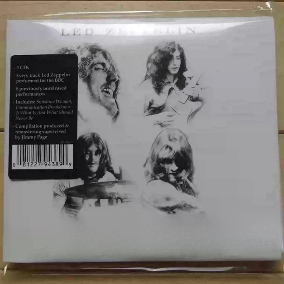 3 Discs Classic Hard Rock Live - đánh giá và giá Audio Music Cover