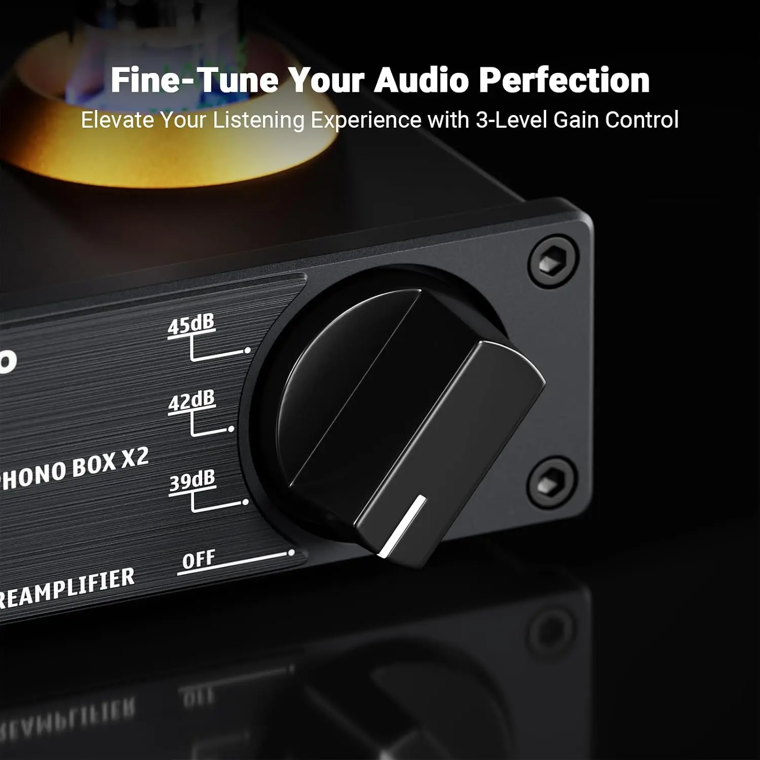Box X2 Phono Preamp, Mini Ster - đánh giá và giá Audio Music Visualizer