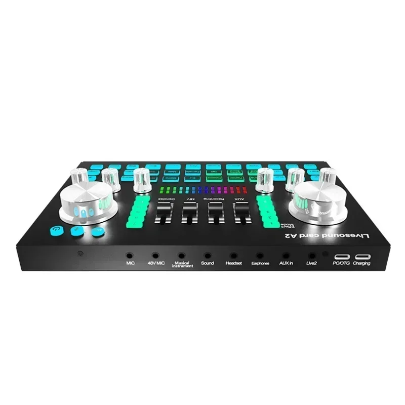 A2 Soundcard live Sound Card B - đánh giá và giá Audio Music Mixer