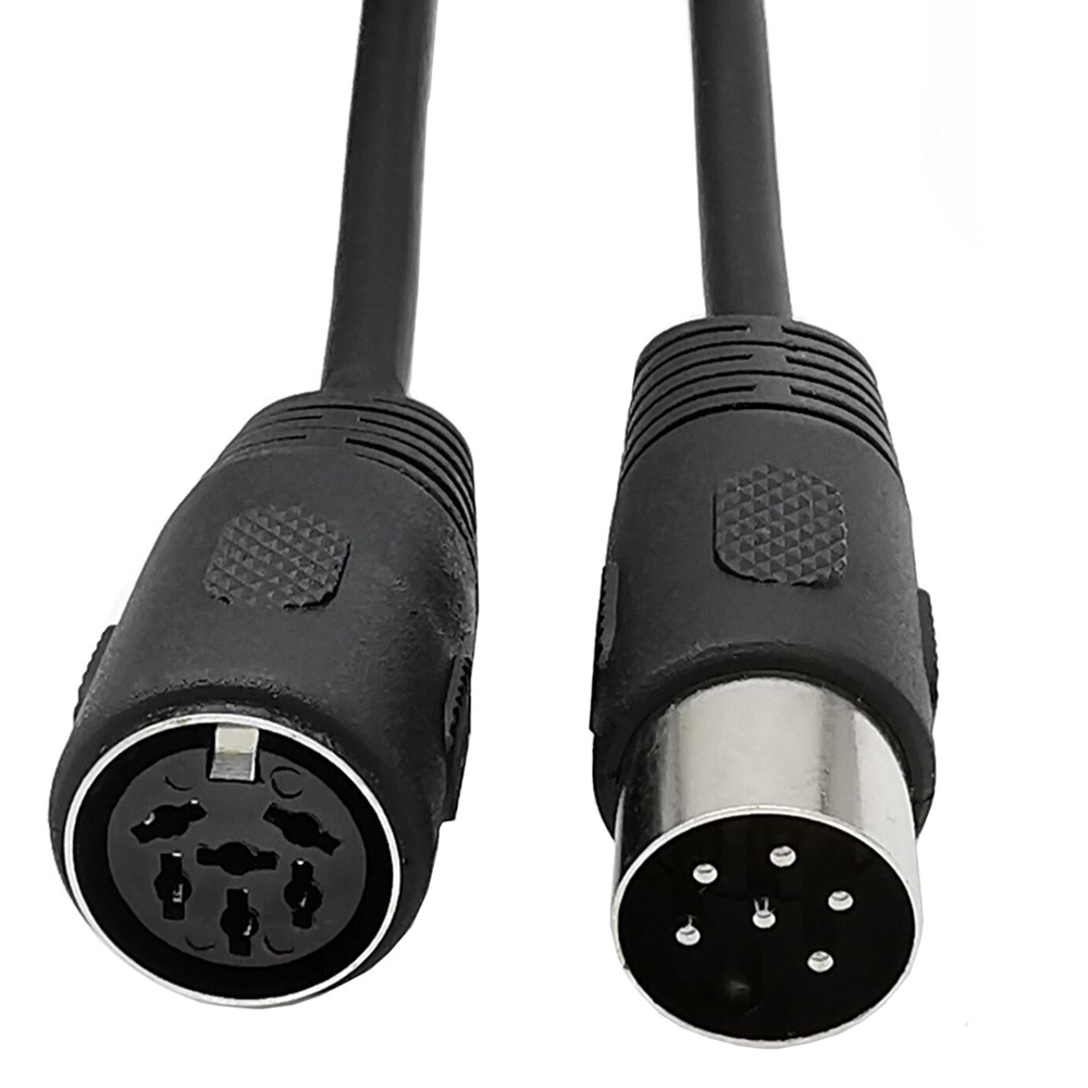 DIN 6 PIN Male Plug Extension  - đánh giá và giá Contact Pickup Mic