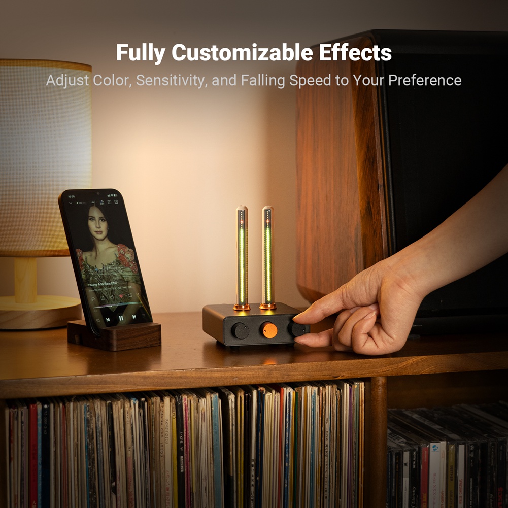 Fosi Audio RGB LED Rhythm Ambi - đánh giá và giá Audio Music Visualizer