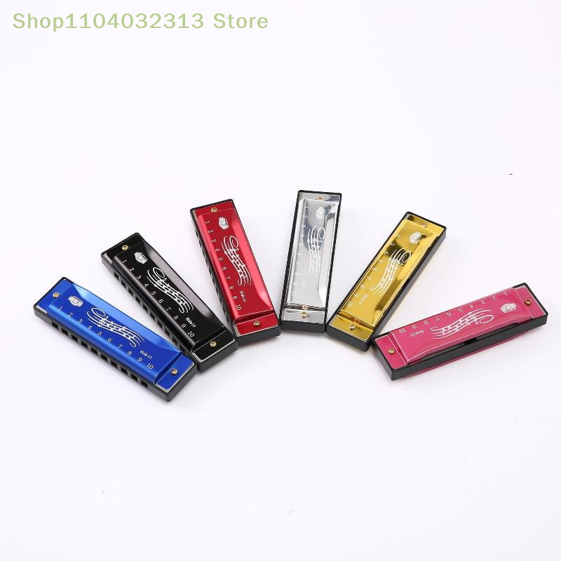 1PC 10-Hole 20-Tone Harmonica  - đánh giá và giá Harmonica 10 Hole