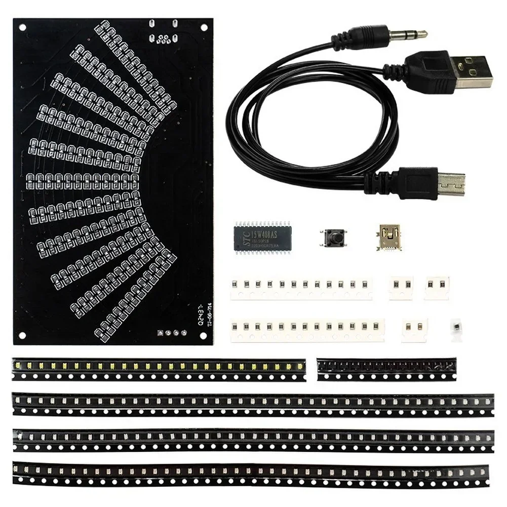 DIY LED Music Spectrum Display - đánh giá và giá Audio Music Visualizer