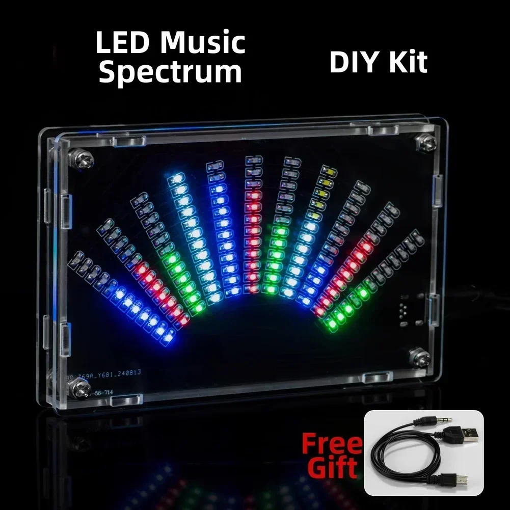 DIY LED Music Spectrum Display - đánh giá và giá Audio Music Visualizer