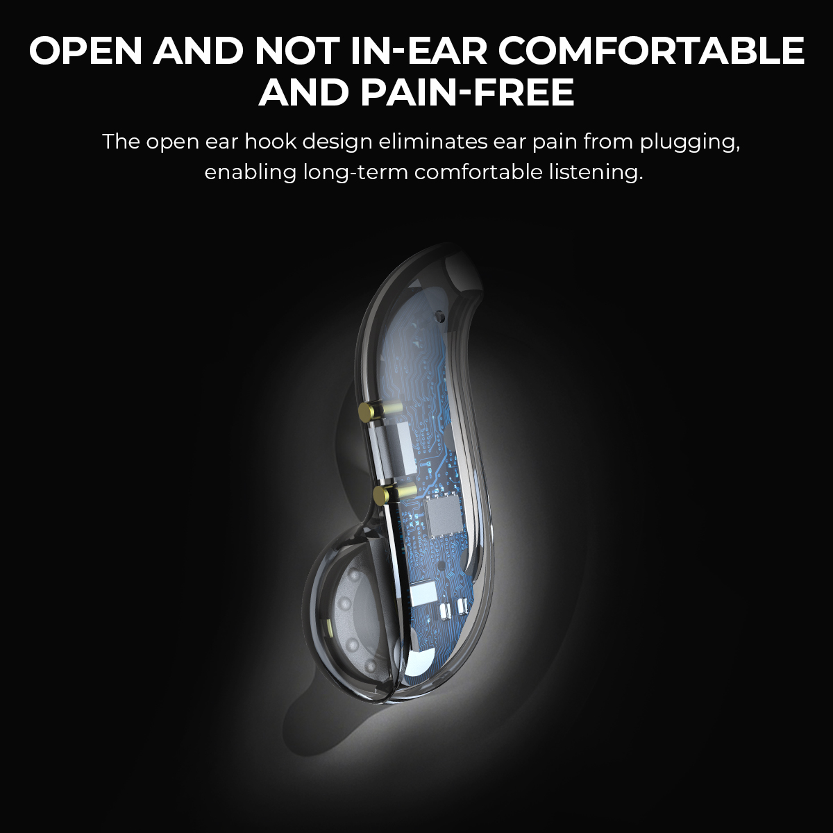 Open-ear Bluetooth Headphones  - đánh giá và giá Audio Music Free
