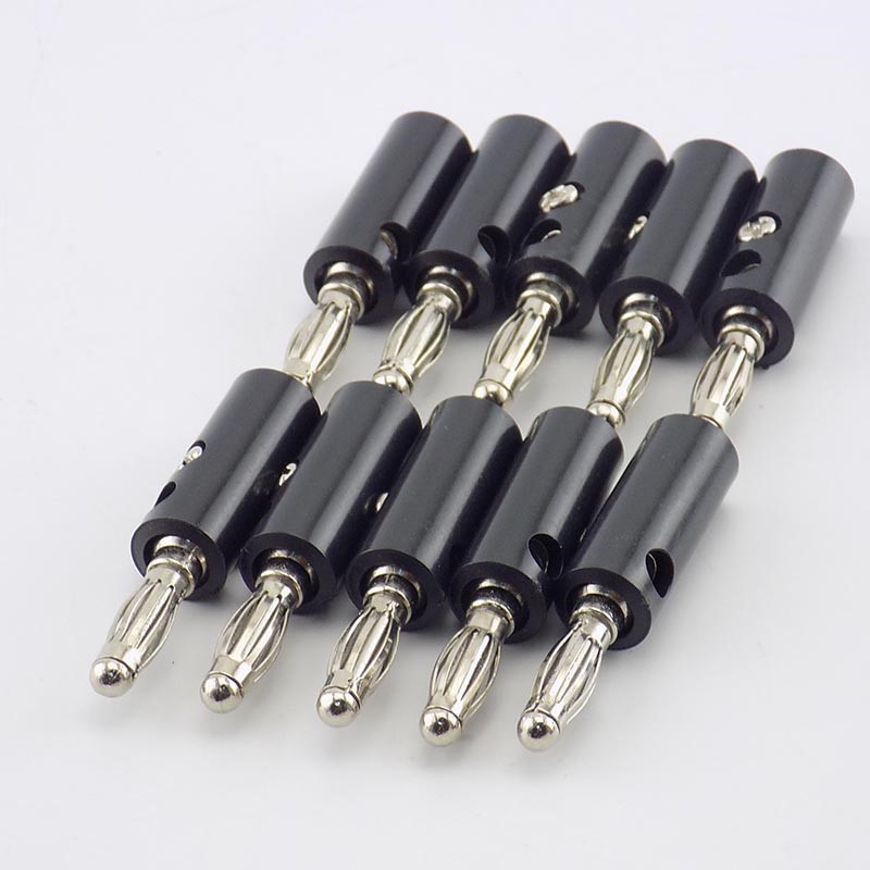 1/10pcs 4mm Banana Plate Plugs - đánh giá và giá Audio Music To Video