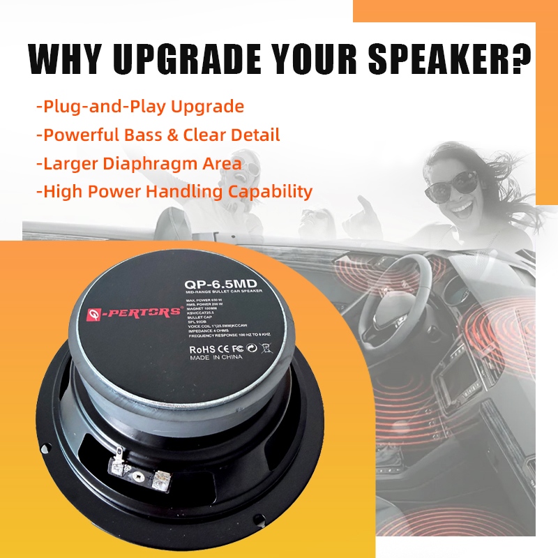 6.5Inch Universal Car Speaker  - đánh giá và giá Audio Music Enhancer