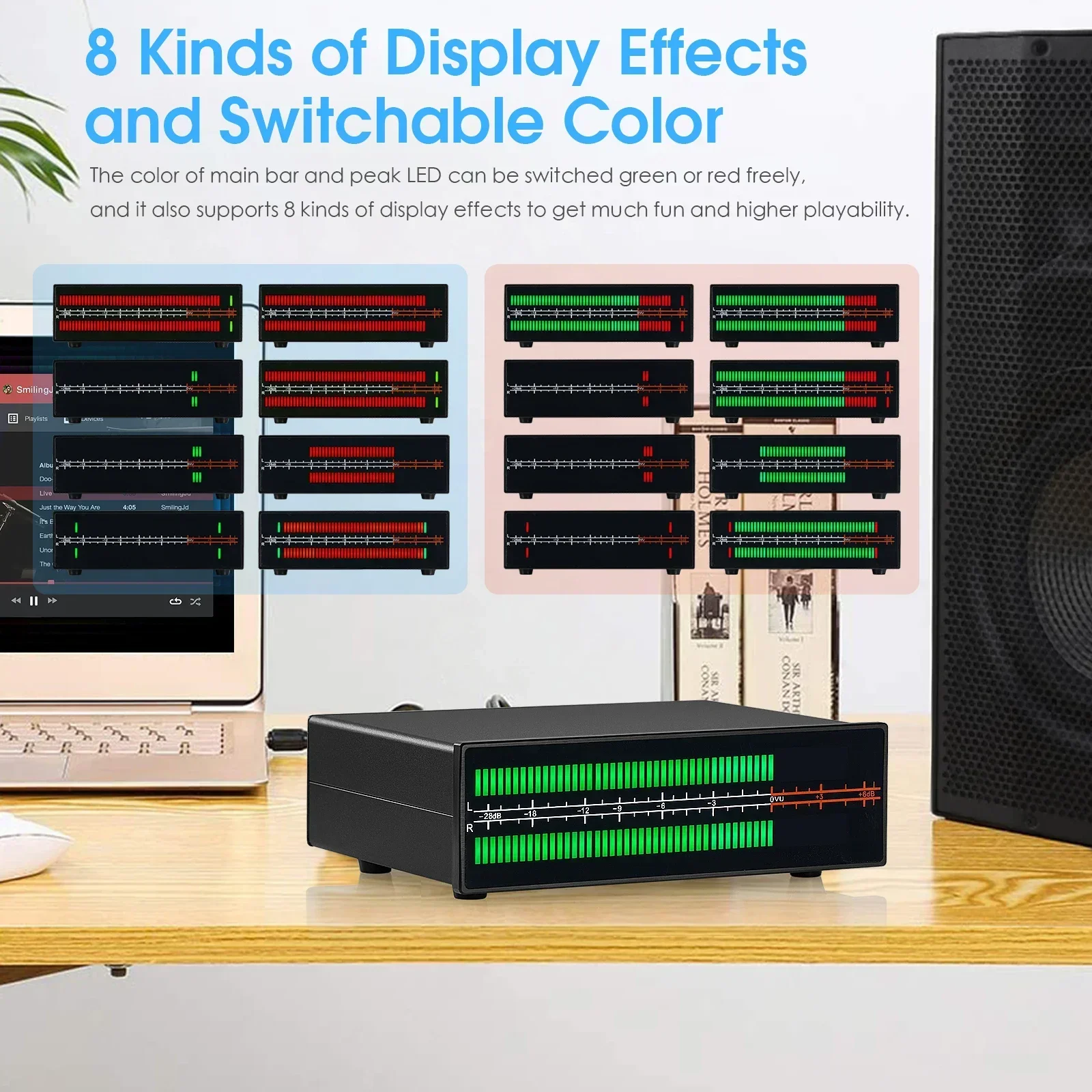 Douk Âm Thanh Dual Channel LED - đánh giá và giá Audio Music Visualizer