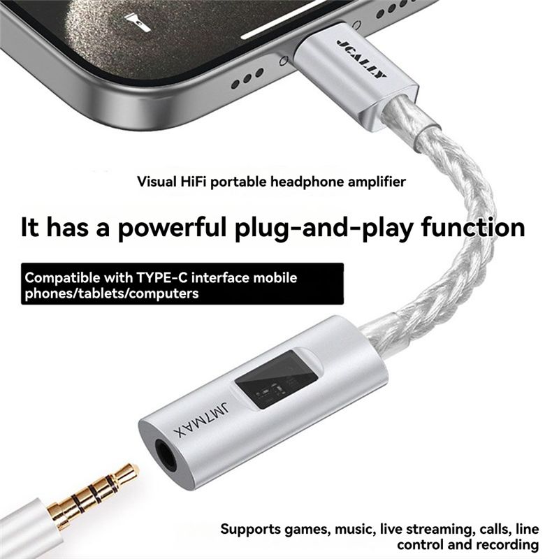 JCALLY CX31993 DAC Adapter JM7 - đánh giá và giá Contact Pickup Mic