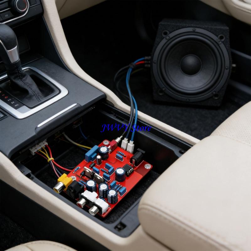 573A TDA1543 CS8412 DAC Bộ Giả - đánh giá và giá Audio Music Enhancer