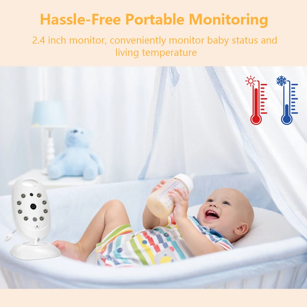 VB601 Electronic Baby Monitor  - đánh giá và giá Audio Music To Video