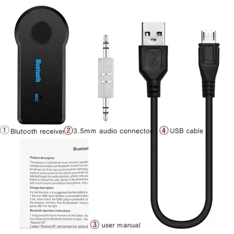 2 in 1 Wireless Bluetooth 5.0  - đánh giá và giá Audio Music To Video