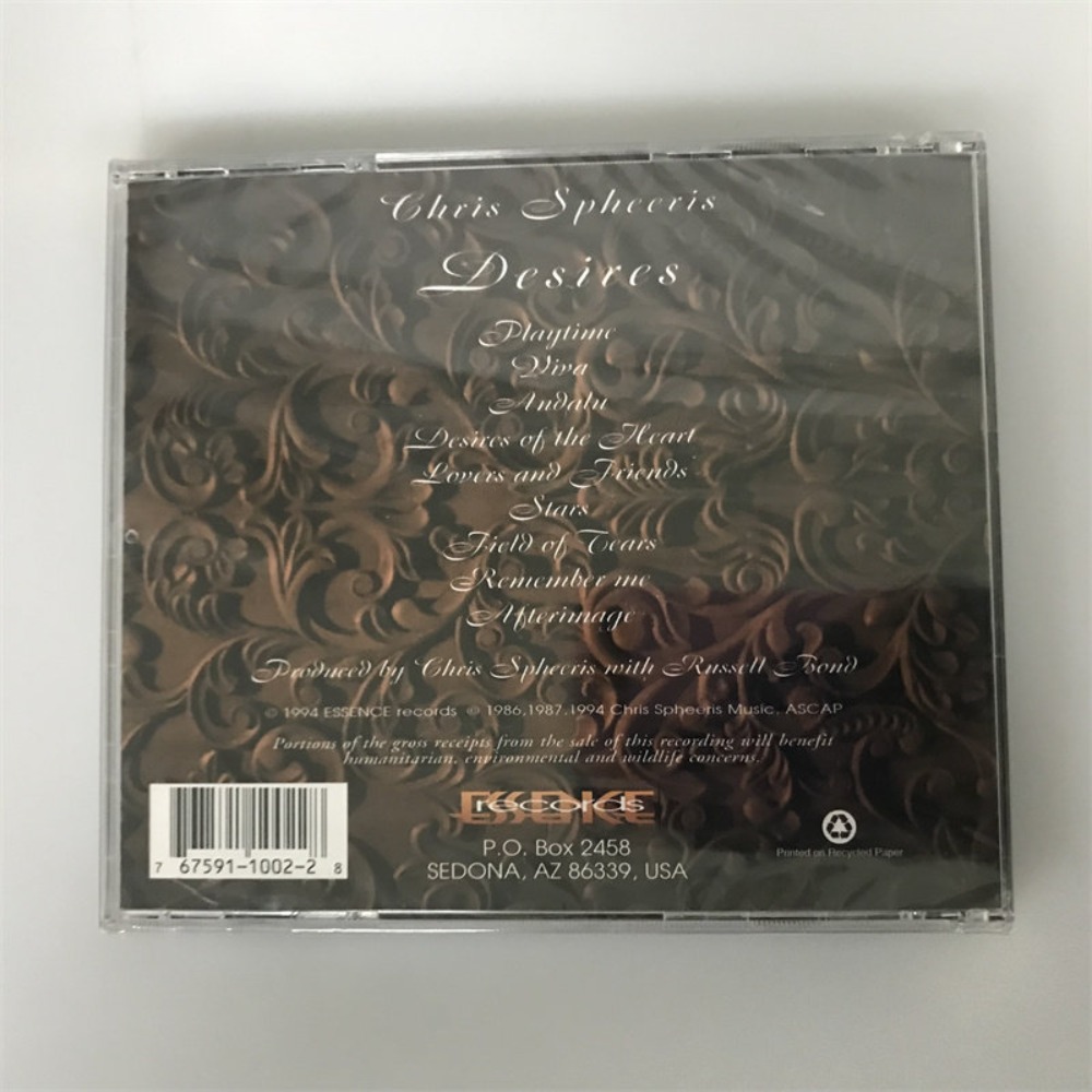 CD 'Desires' Chris Spheeris Mu - đánh giá và giá Audio Music Free
