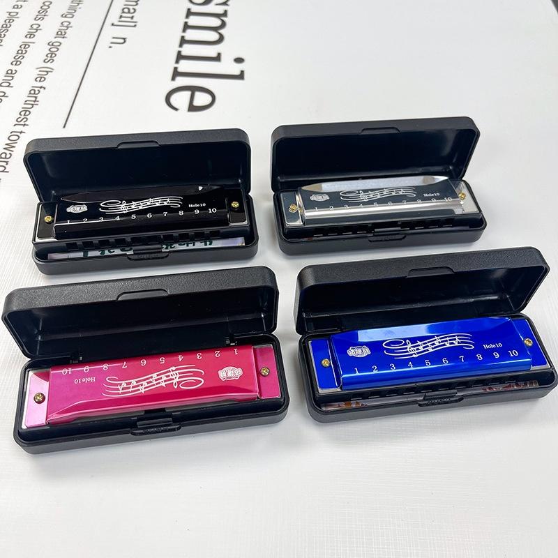 C Tone Harmonica for Beginners - đánh giá và giá Harmonica 10 Hole