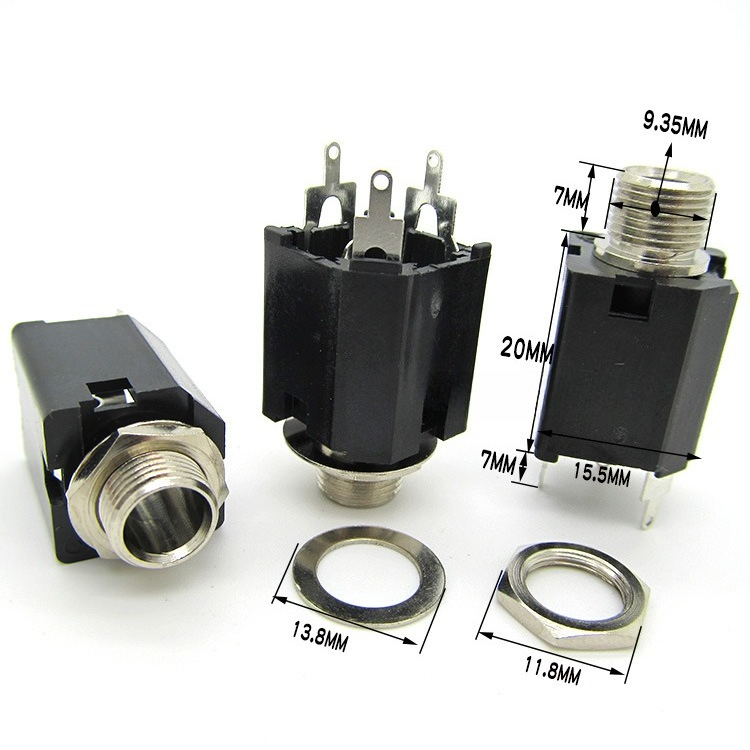 ‌5pcs 6.35mm (1/4