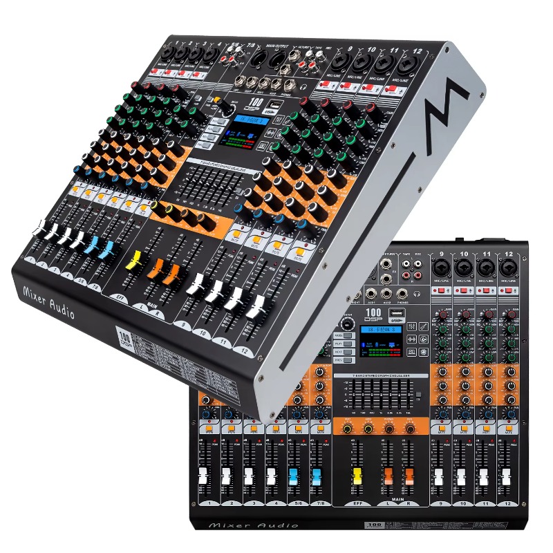 GAX-HLM80 Green Audio 8-channe - đánh giá và giá Audio Music Mixer